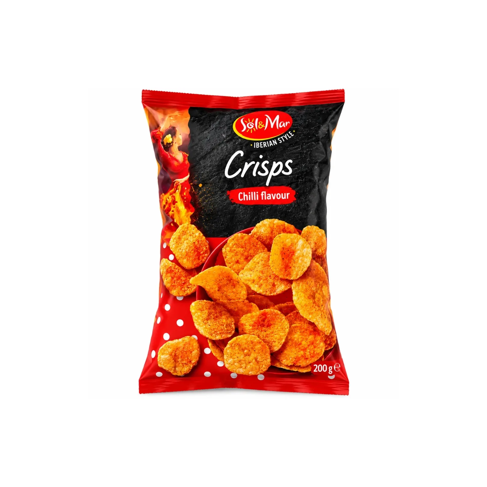 Sol & Mar - Chips sabor pimenta 200g