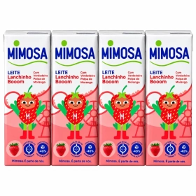 Mimosa Strawberry Milk 4x200ml
