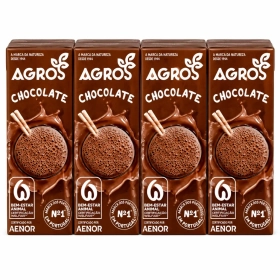 AGROS Chocolate milk 4x20cl