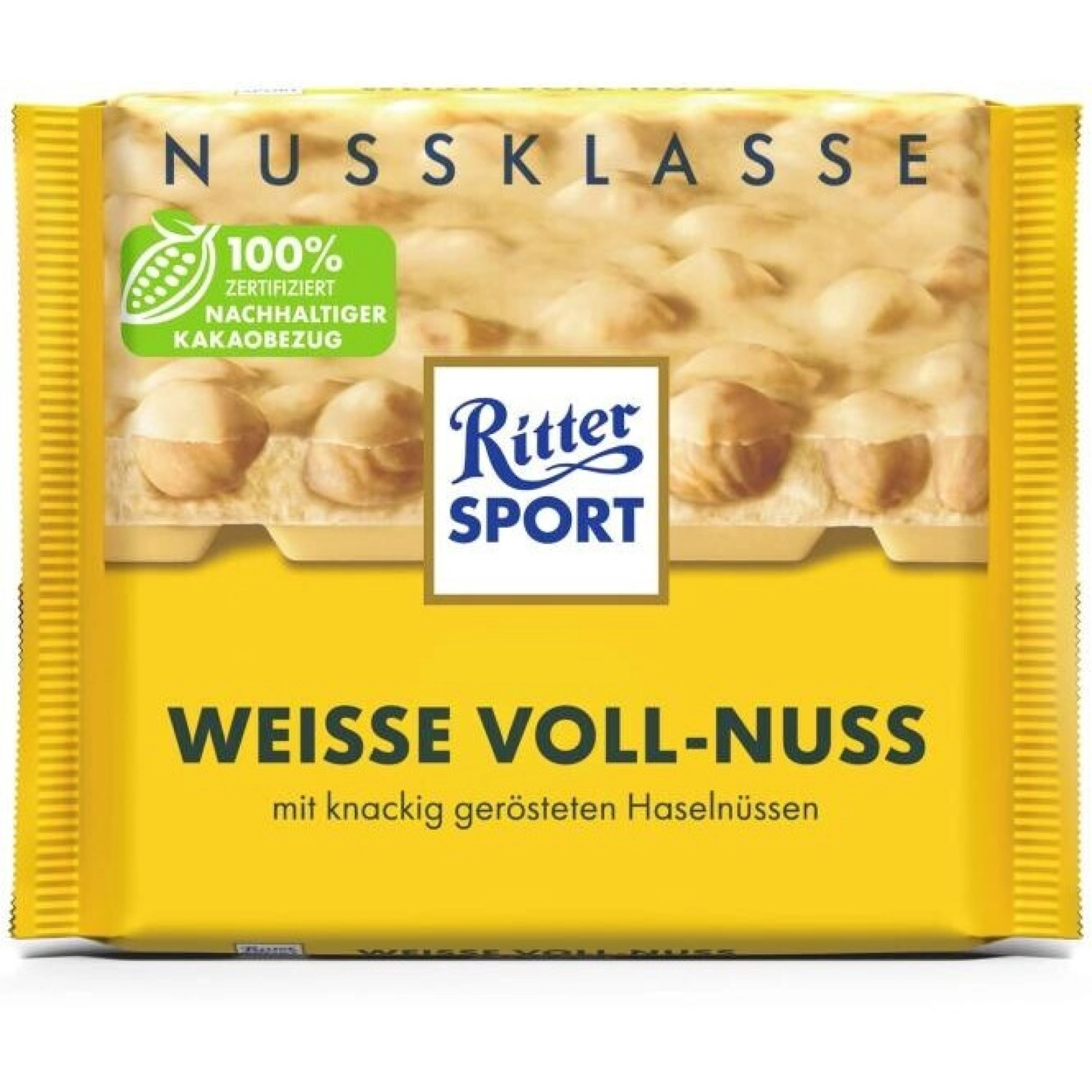 Ritter Sport Weisse Voll-Nuss chocolat 100g