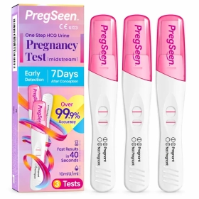 Accufast - Test de grossesse précoce 3 pièces haute sensibilité (10 mUI/ml)