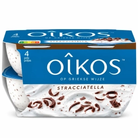 Oikos Greek yogurt Stracciatella pasteurized 4x115g