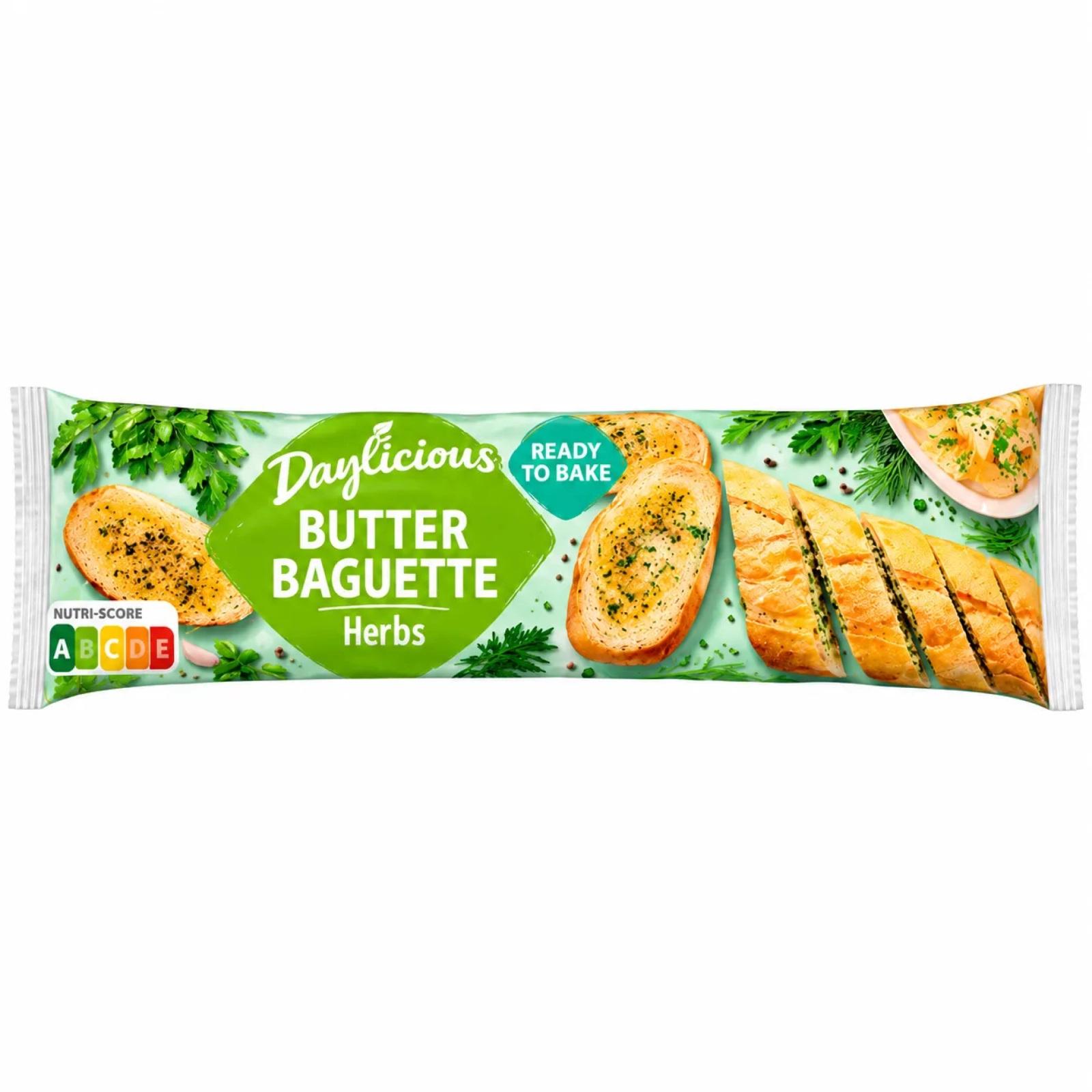 Daylicious - Baguete de manteiga e ervas 175g