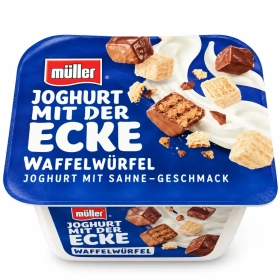 Müller Yogurt Waffle cubes 150g