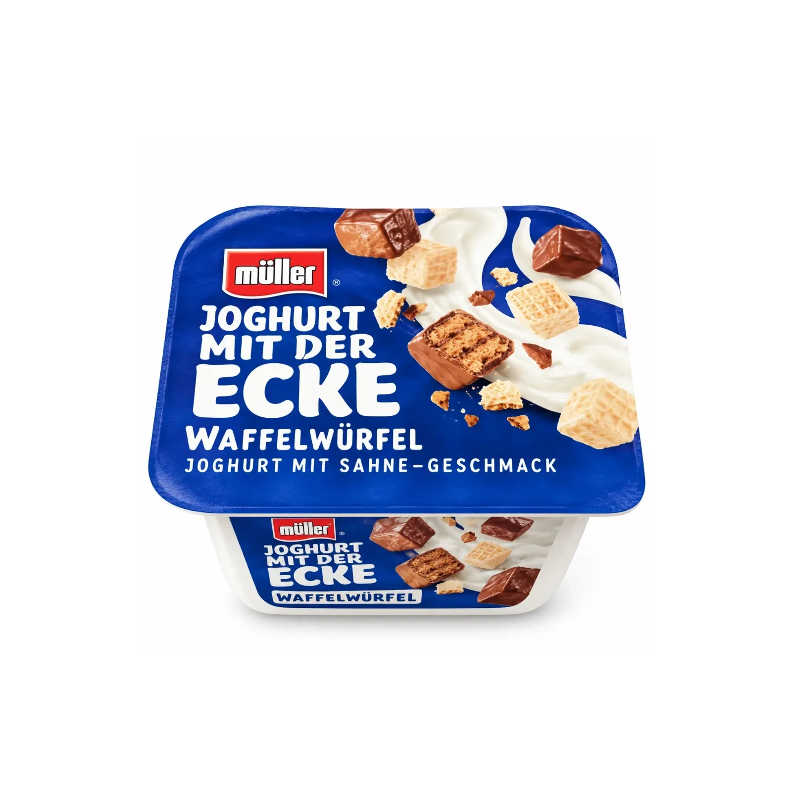 Müller Yogurt Waffle cubes 150g