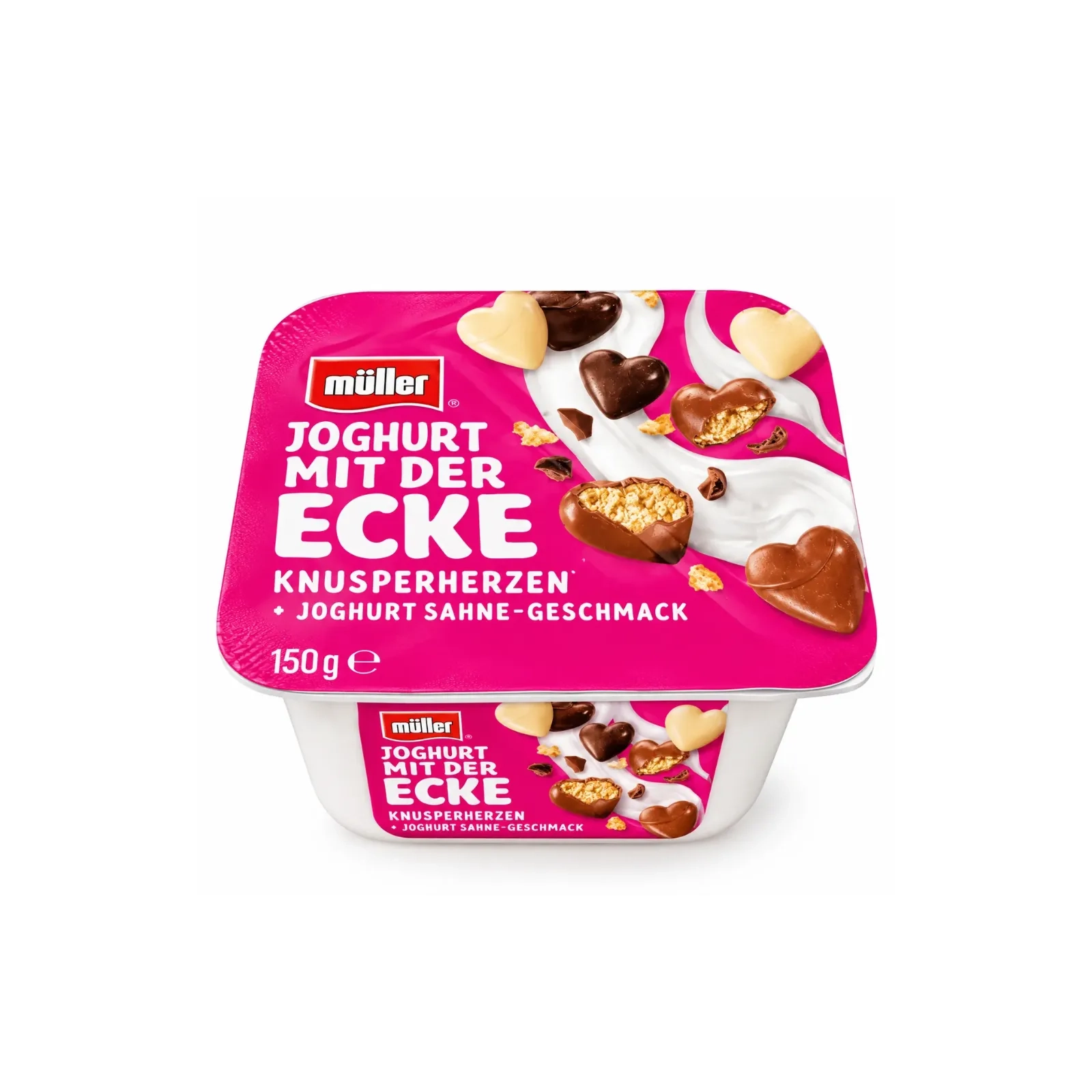 Müller Yaourt Coeurs croustillants 150g