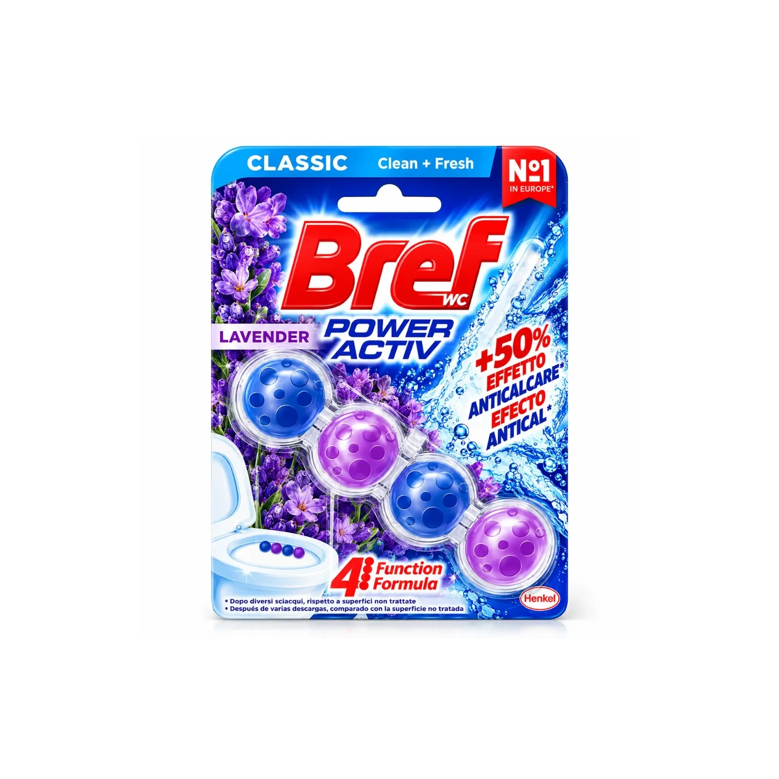 BRIEF WC Power lavanda ativa 1 peça