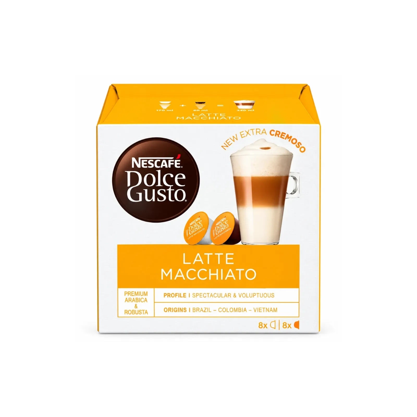 NESCAFÉ Dolce Gusto Latte Macchiato 8 Capsules
