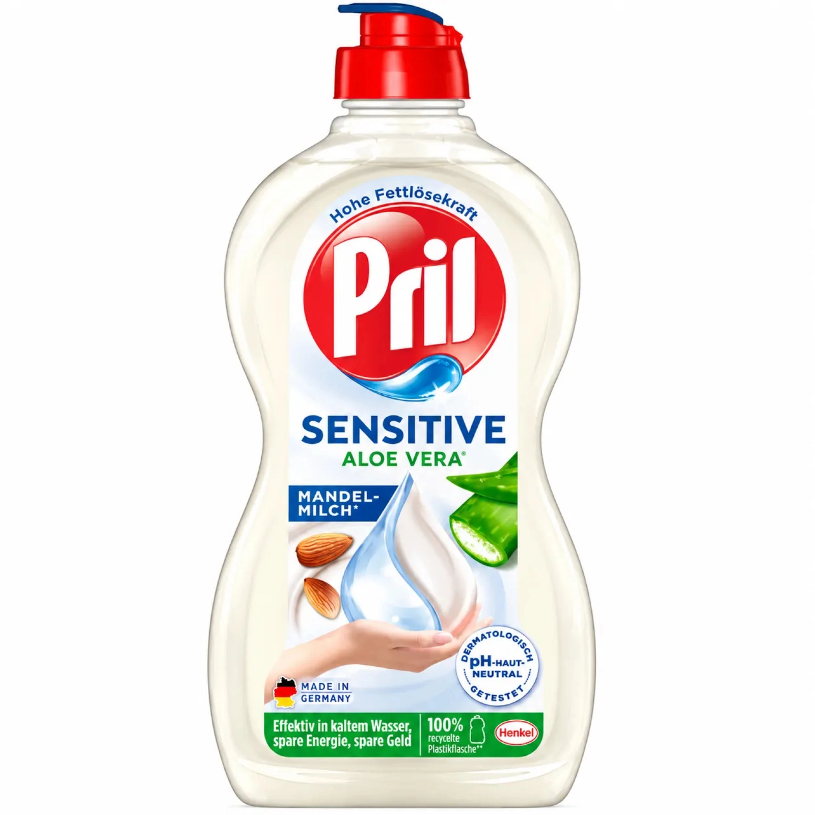 PRIL Dishwashing Liquid Powerful Sensitive Aloe Vera Gel 450ml