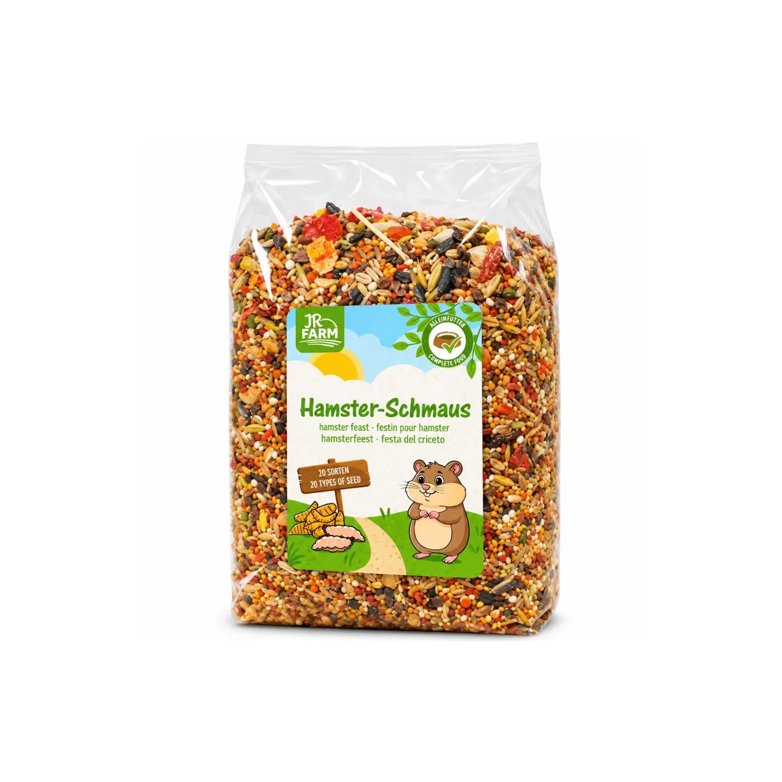 JR FARM – Gourmet-Mischfutter für Hamster 600 g