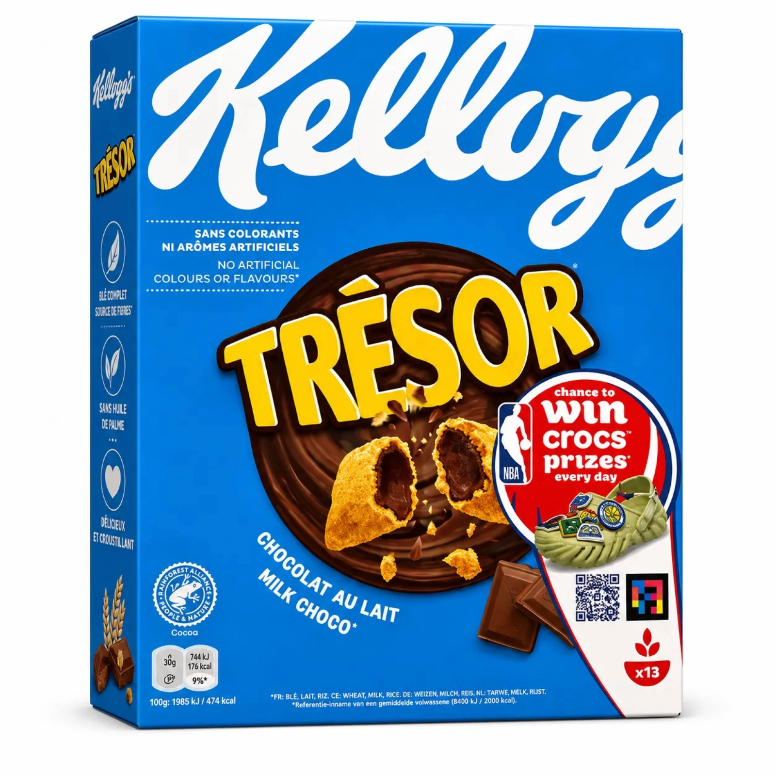 Kellogg's Trésor Milchschokoladen-Müsli 410g