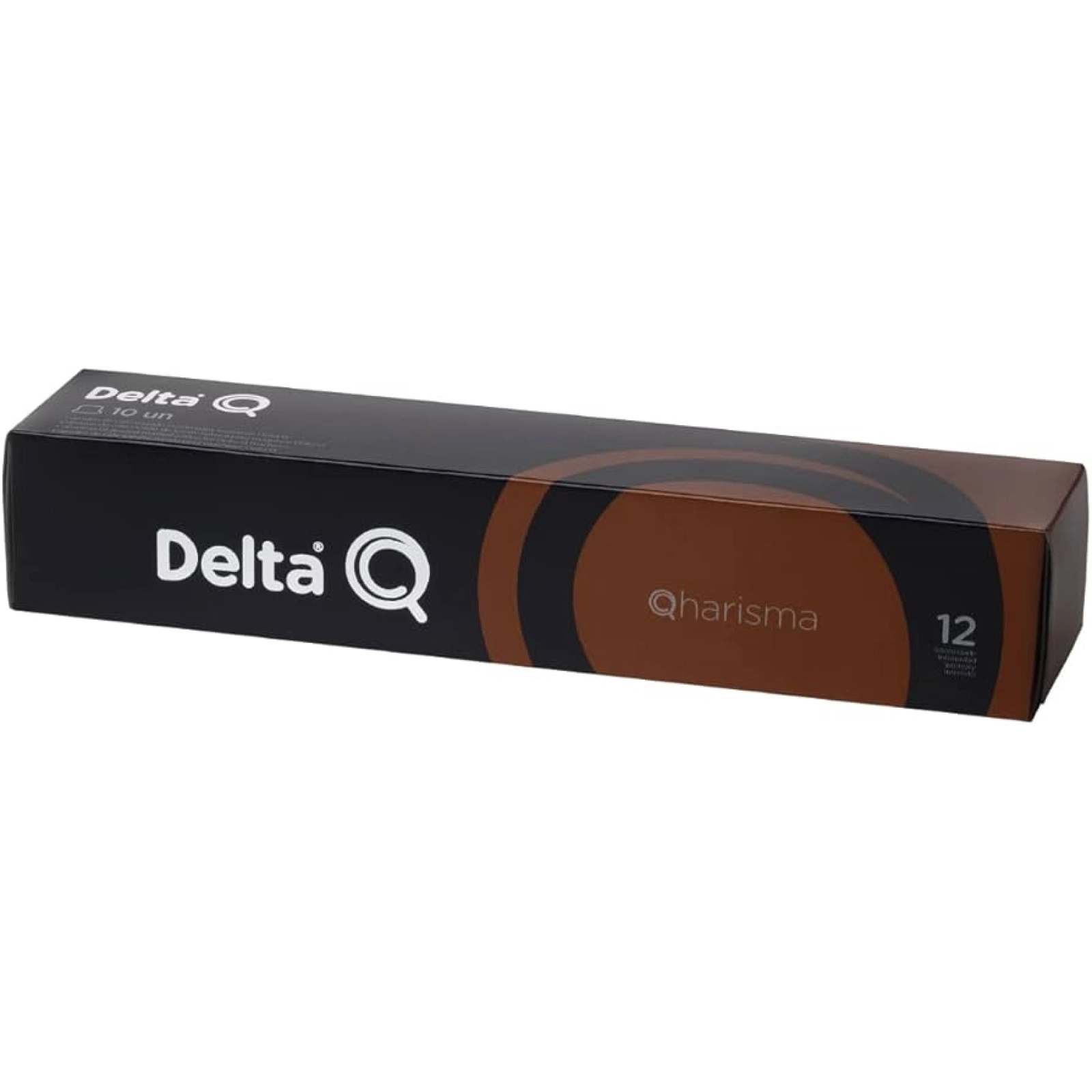 DELTA Q Qharisma 12 - Café intenso e aromático 10 Cápsulas