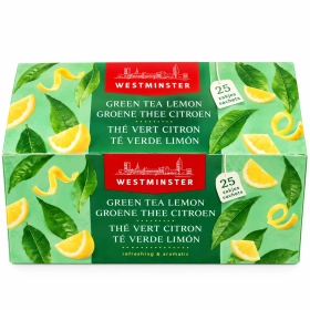 Westminster - Thé Infusion Thé vert citron 25 sachets