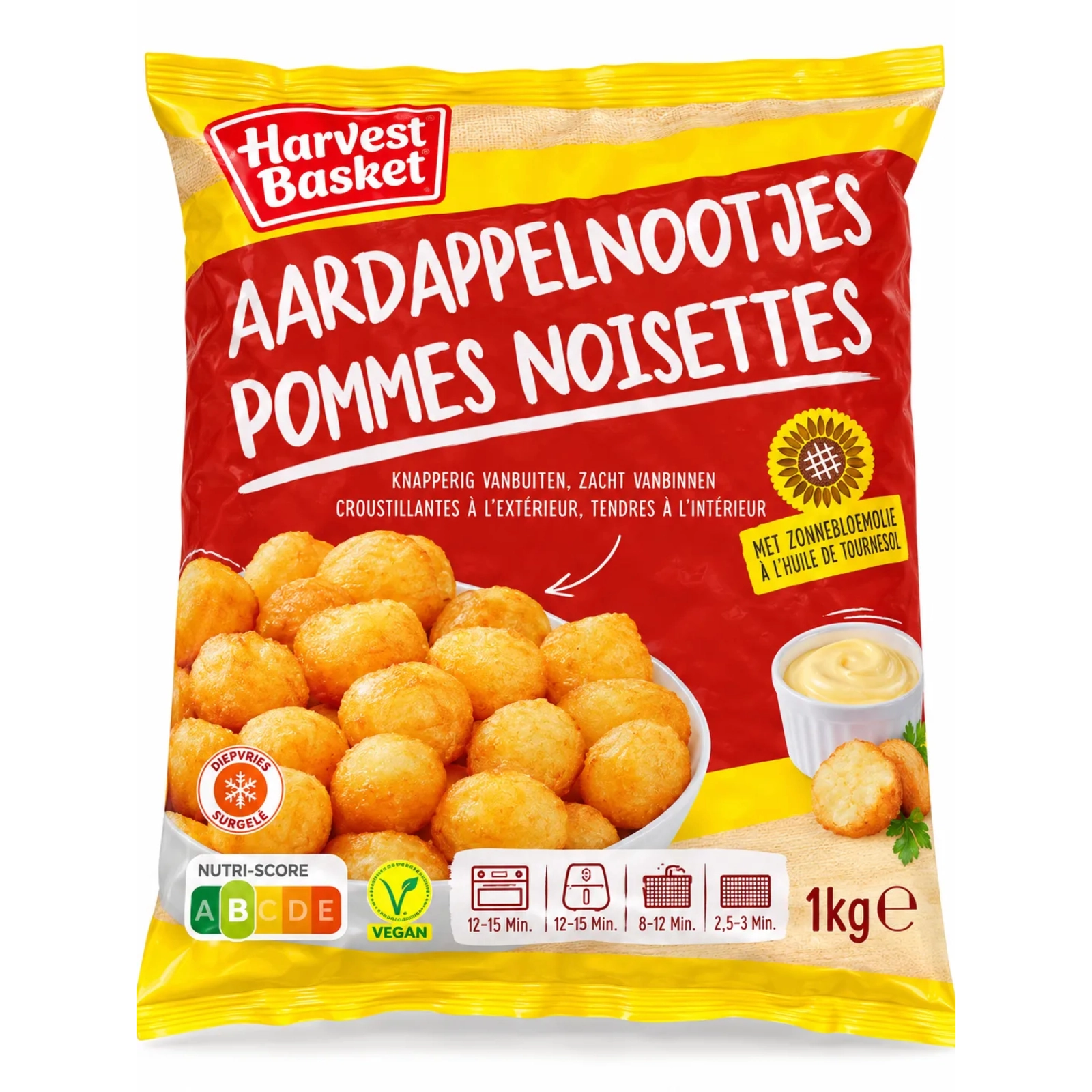 Harvest Basket - Frites Pommes noisettes croustillantes 1kg
