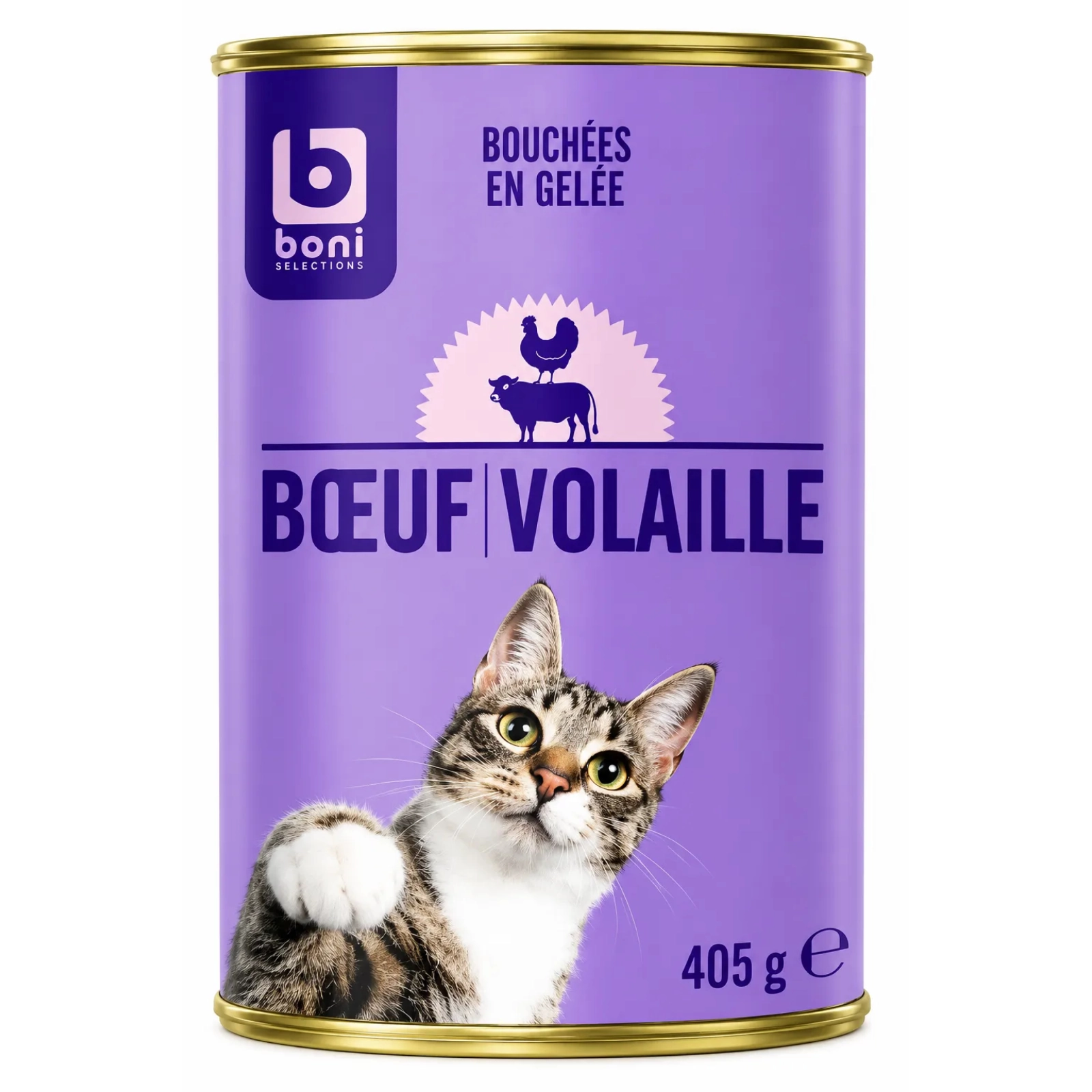 BONI Beef and Poultry Cat Food 400g