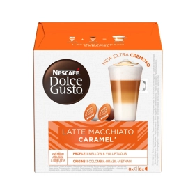 NESCAFÉ DOLCE GUSTO Latte Macchiato Caramel 16 Capsules