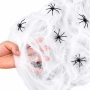 Cobwebs Halloween Decorations with 10 Fake Spiders 15m long