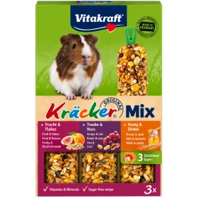 Vitakraft – Meerschweinchen-Leckereien mit Honig, Nüssen und Früchten, 168 g