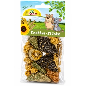 JR Farm - Bouchées à grignoter pour lapin nain et rongeur 50g